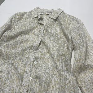 Coldwater Creek Long Sleeve Button-up size 8